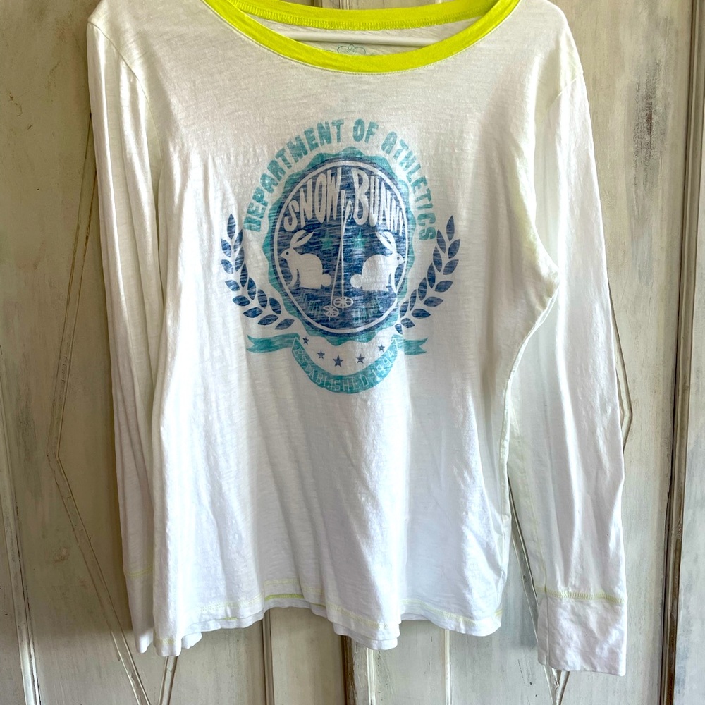 Old Navy - Long Sleeve Printed Tee Shirt